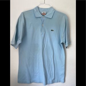 Lacoste Alligator Polo Shirt M Men Sz 5 Large